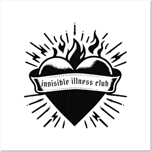 Invisible Illness Club Posters and Art